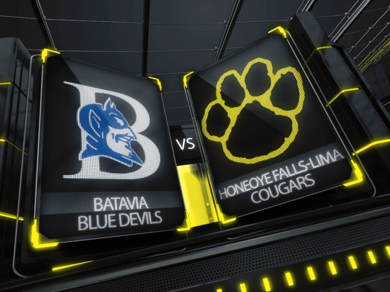 Varsity Boys Basketball: Batavia Blue Devils @ HF-L Cougars 1/23/15